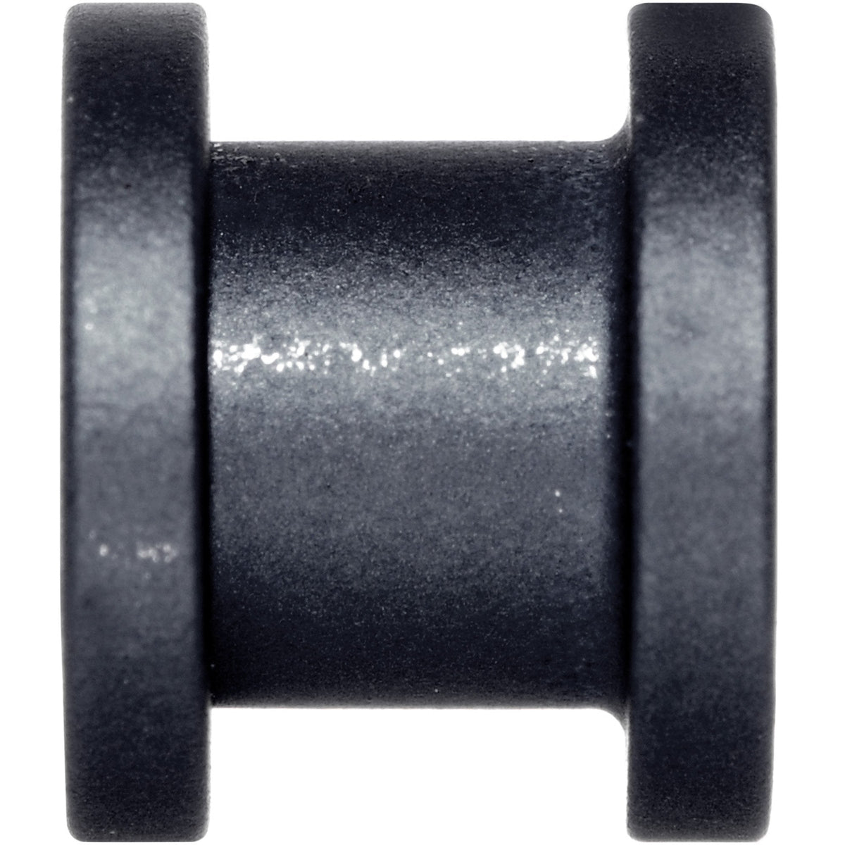 Brown Matte Silicone Screw Fit Tunnel Plug Set 6mm to 25mm