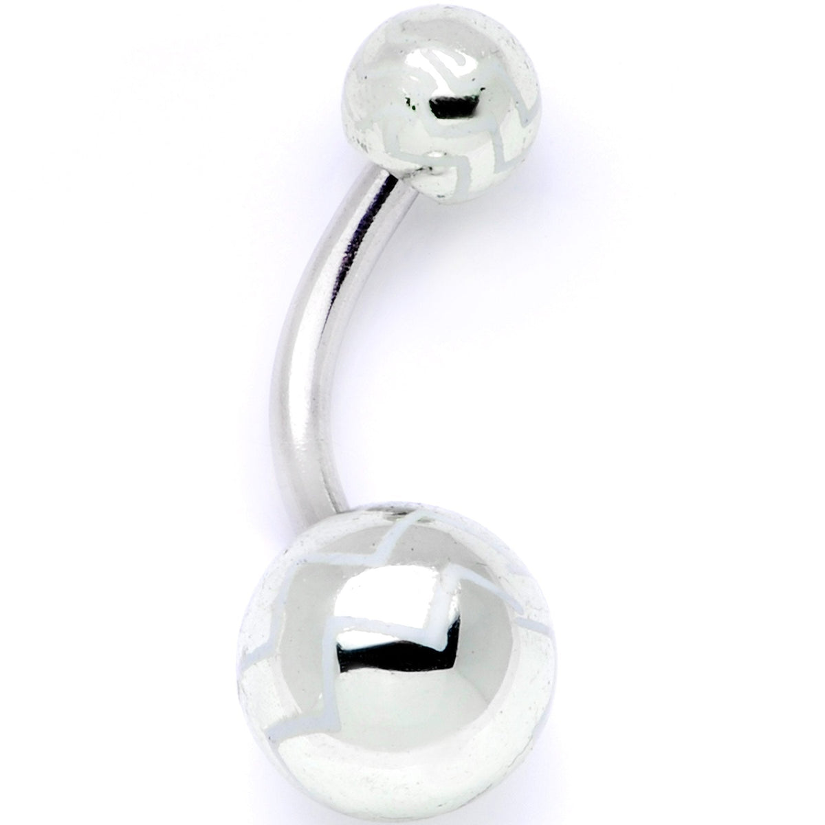 Parade of Summer Zig Zag Party Pack Belly Ring Set of 4