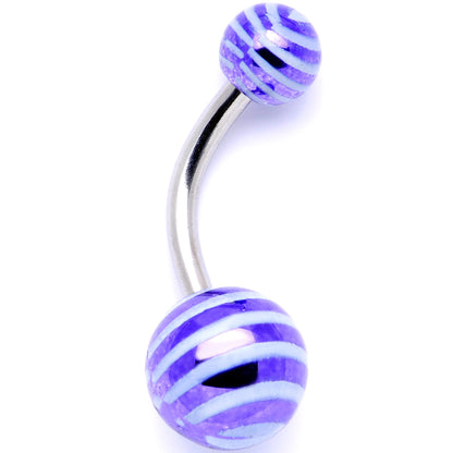 Evening of Color Zig Zag Party Pack Belly Ring Set of 4