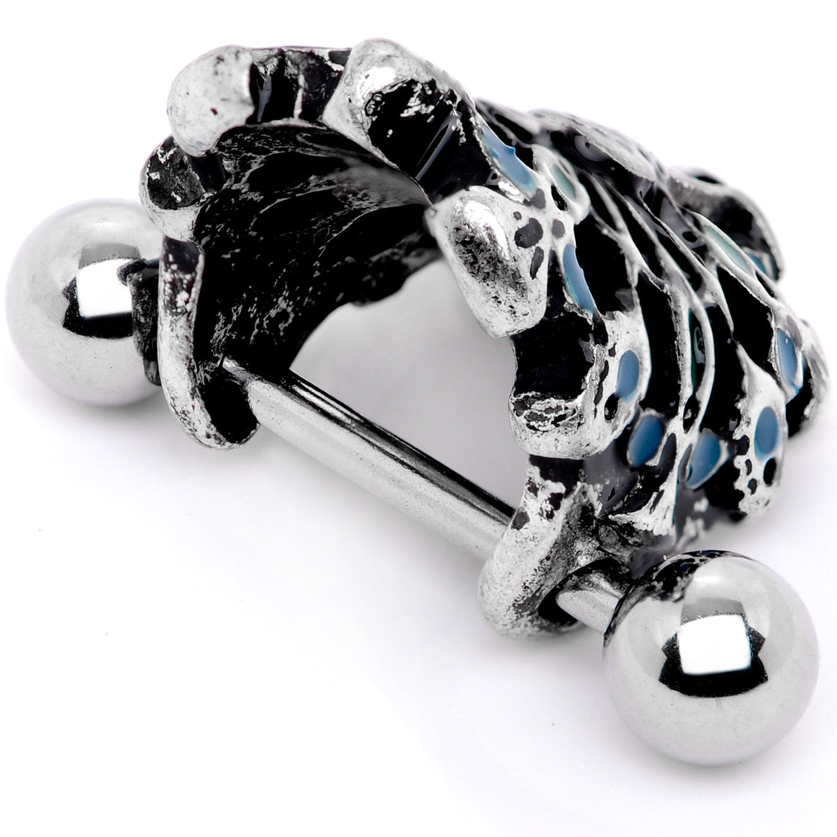 16G 1/2 Crazy Thanksgiving Turkey Cuff Cartilage Earring