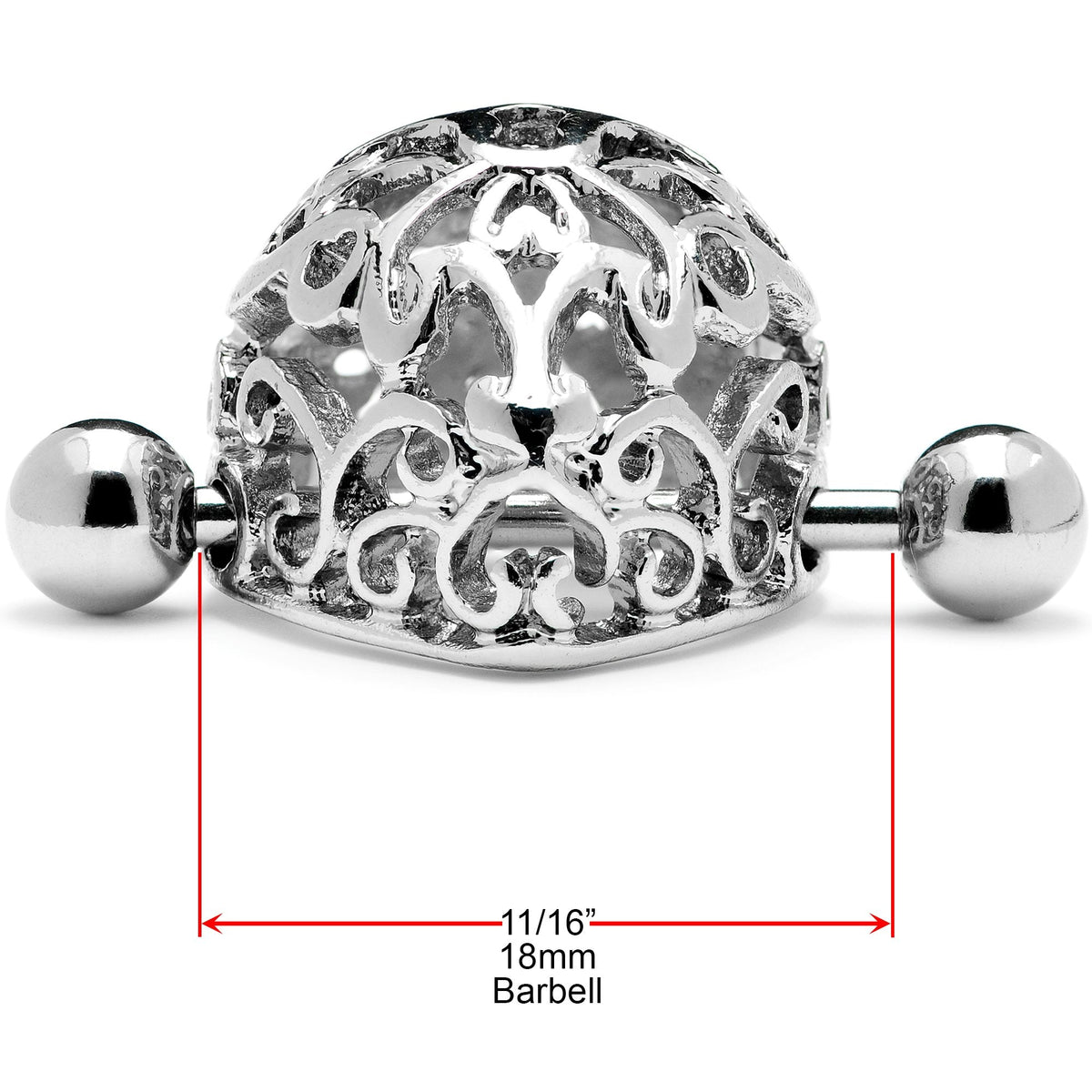 14G 9/16 Framework Triangular Geometric Nipple Shield Set