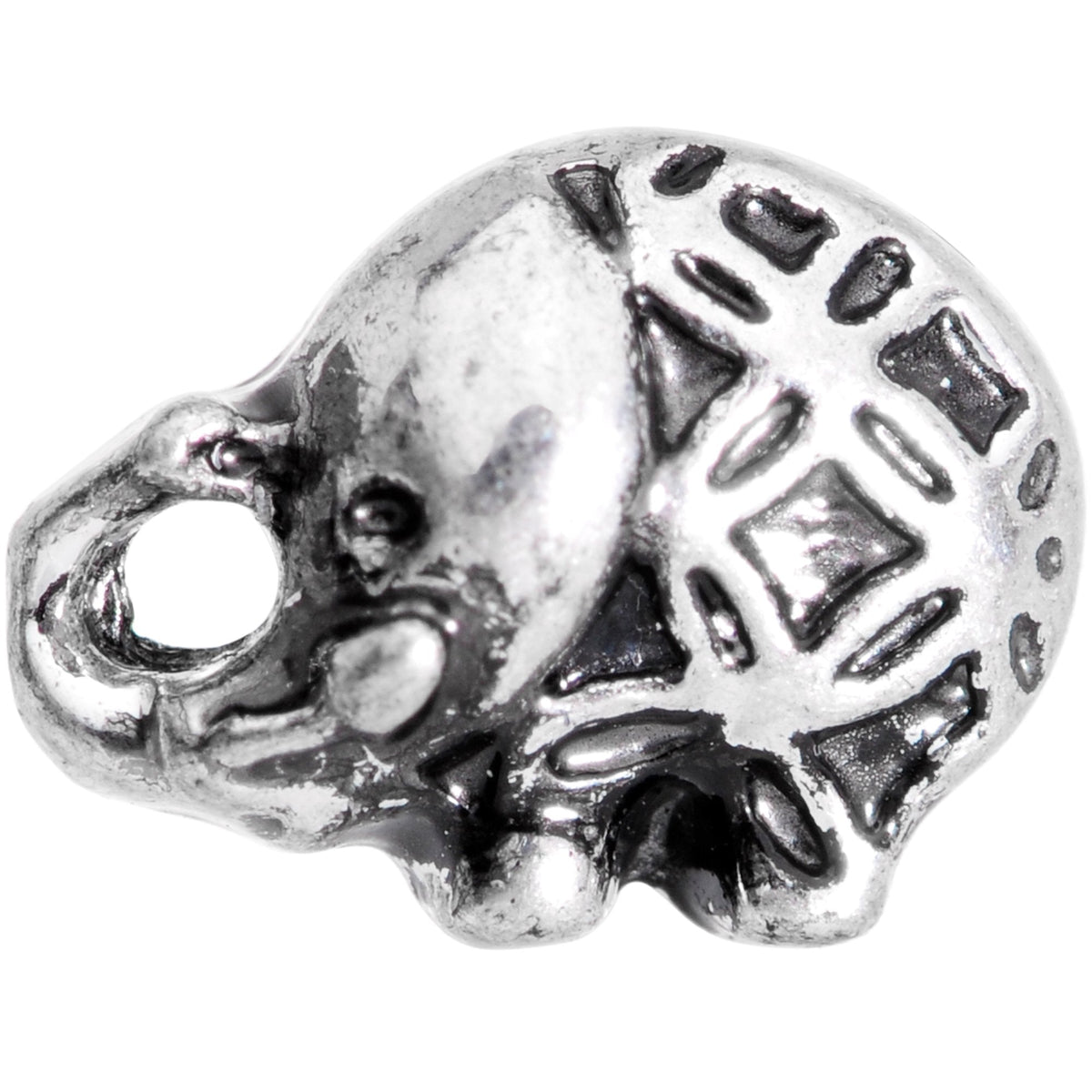16G 1/4 Join the Circus Elephant Cartilage Tragus Earring