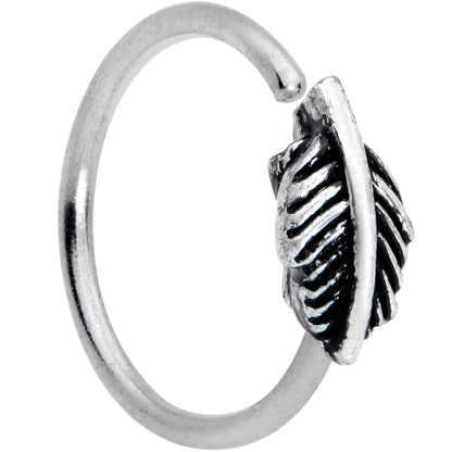 20G 5/16 Feather Seamless Circular Ring