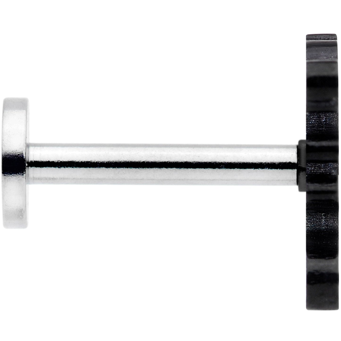 16G 5/16 Black Fantastic Dragon Internally Threaded Labret
