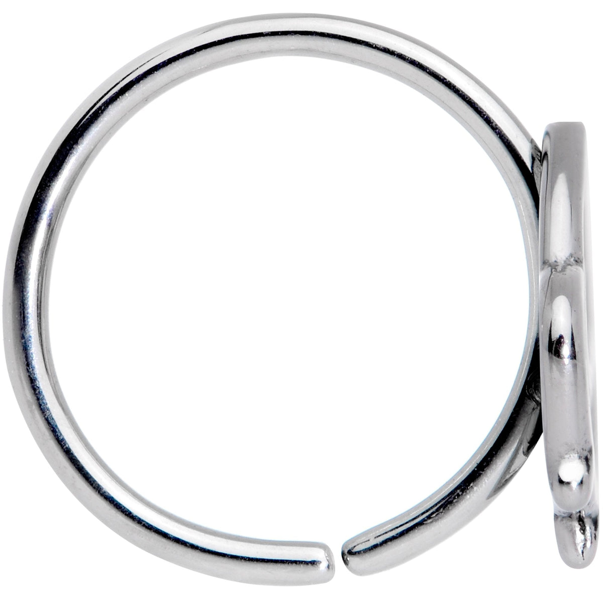 20G 5/16 Alien Spacecraft UFO Seamless Circular Ring