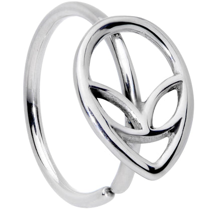 20G 5/16 Outer Space Alien Seamless Circular Ring