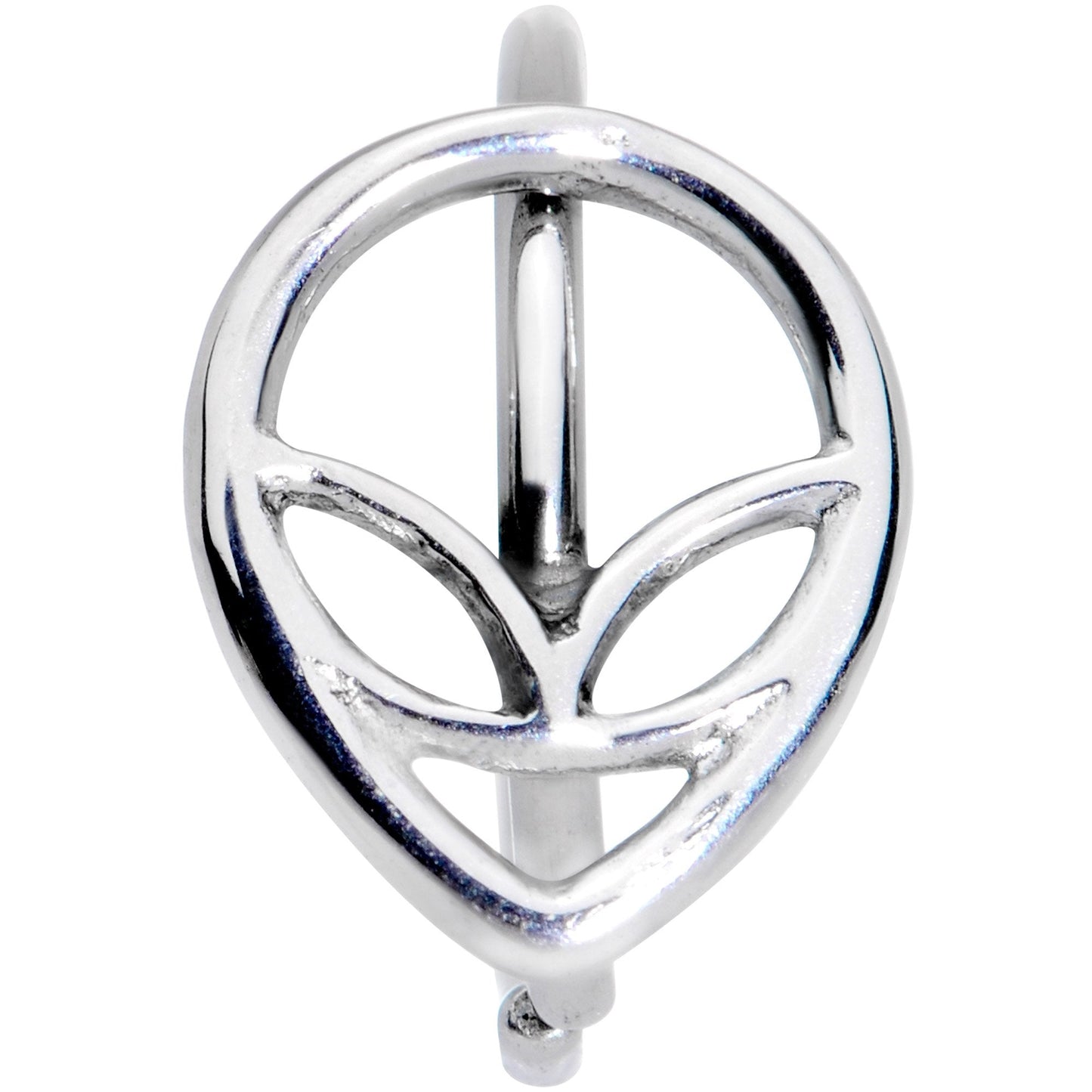 20G 5/16 Outer Space Alien Seamless Circular Ring