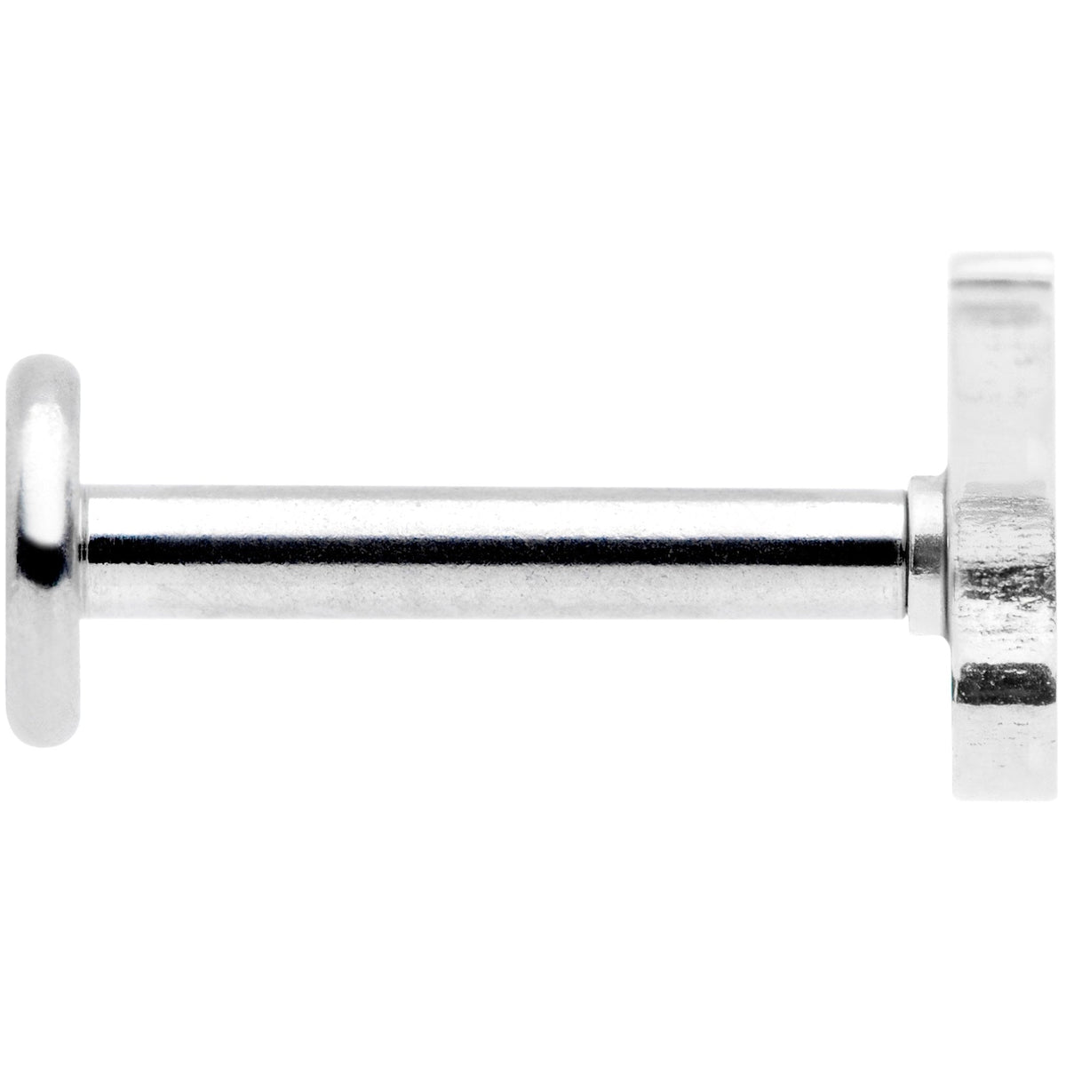 16G 5/16 Cat Internally Threaded Labret Tragus