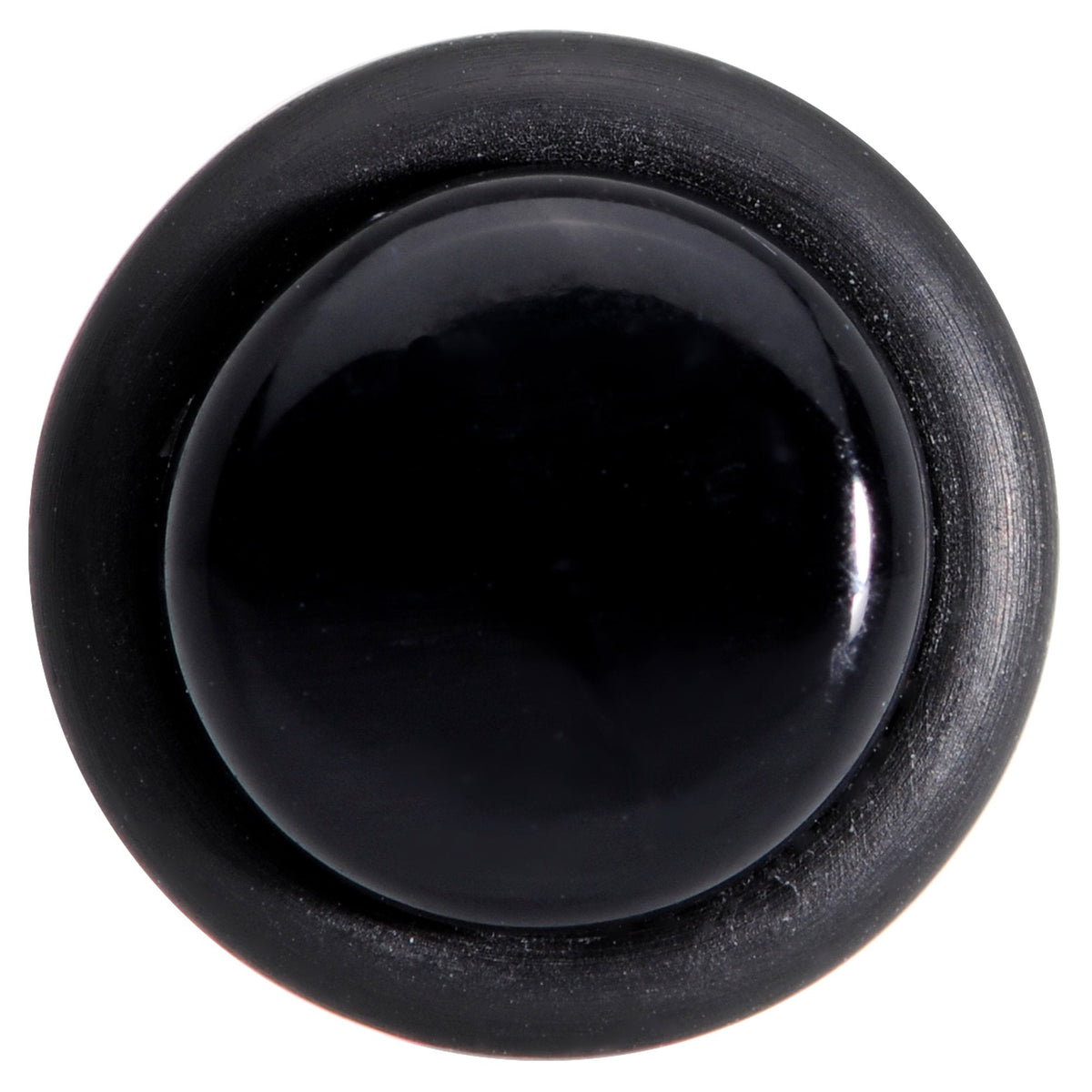 0G Basic Black Acrylic Straight Plug Set