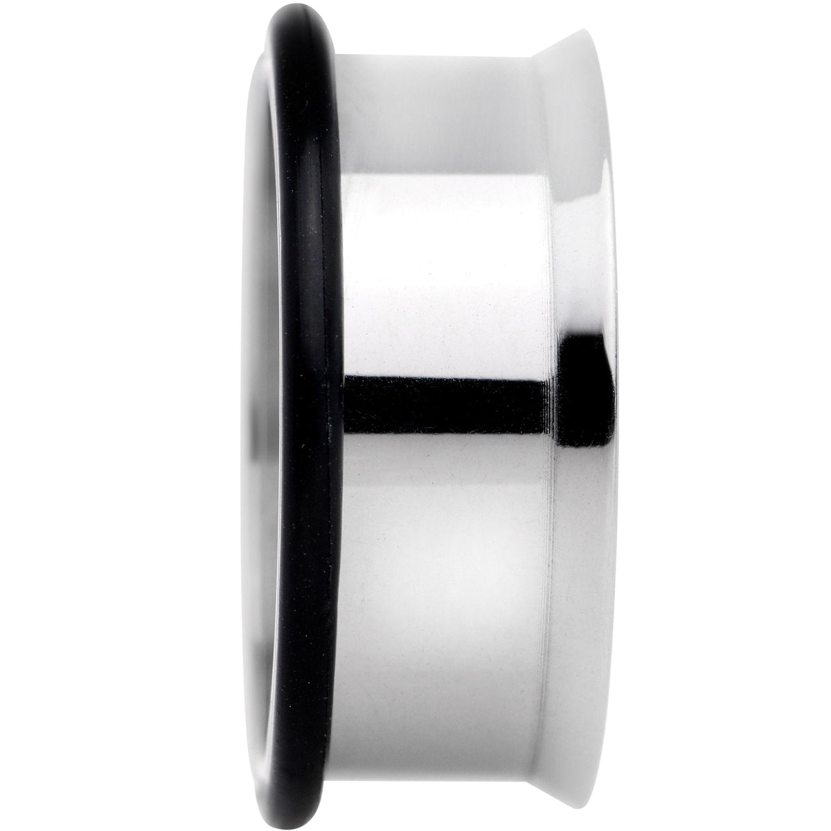 Stainless Steel Single Flare Tunnel Plug Set Available in Sizes  8G to 1