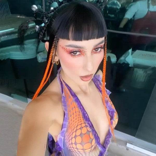 Women Abstract Sexy Mesh Dress