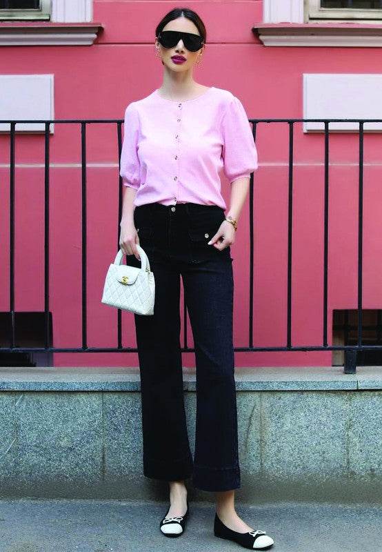 Rosario Two Tone Ballerinas