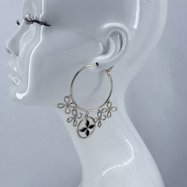 Hoop Earring Drop Dangle Charms