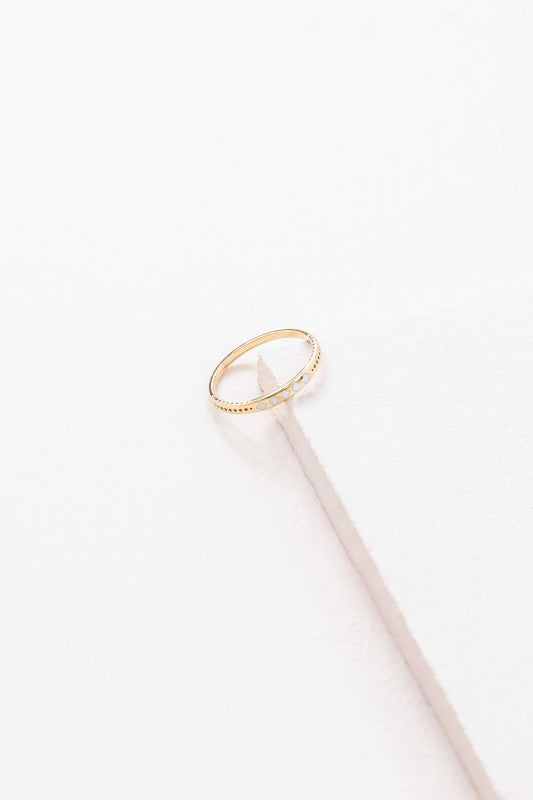 White Clover Ring (14K)