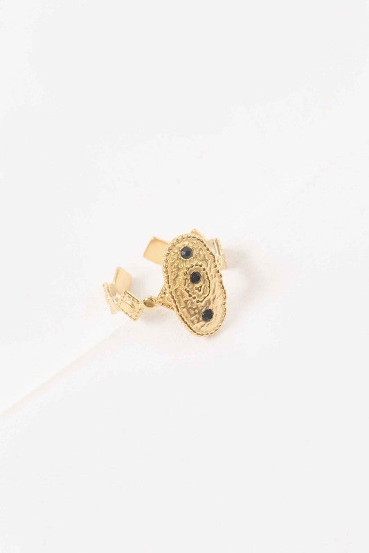Meso Adjustable Ring | Gold