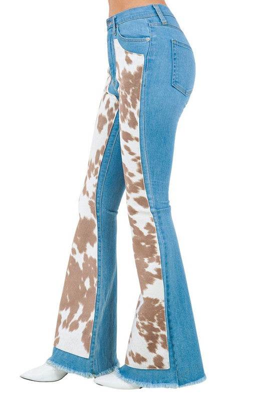 Rodeo Bell Bottom Jean Light Wash- inseam 30