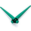 Green Matte Acrylic Straight Taper Set 2G to 00G
