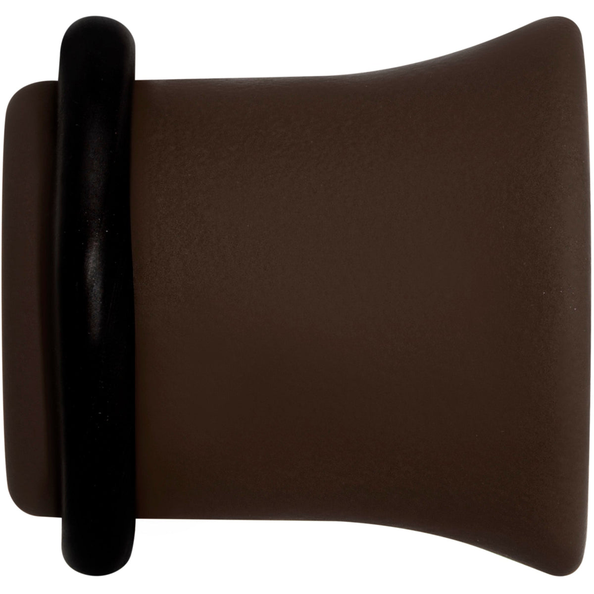 Delicious Dark Brown Matte Acrylic Single Flare Plug Set