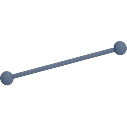 14G Gorgeous Grey Matte Industrial Barbell 38mm