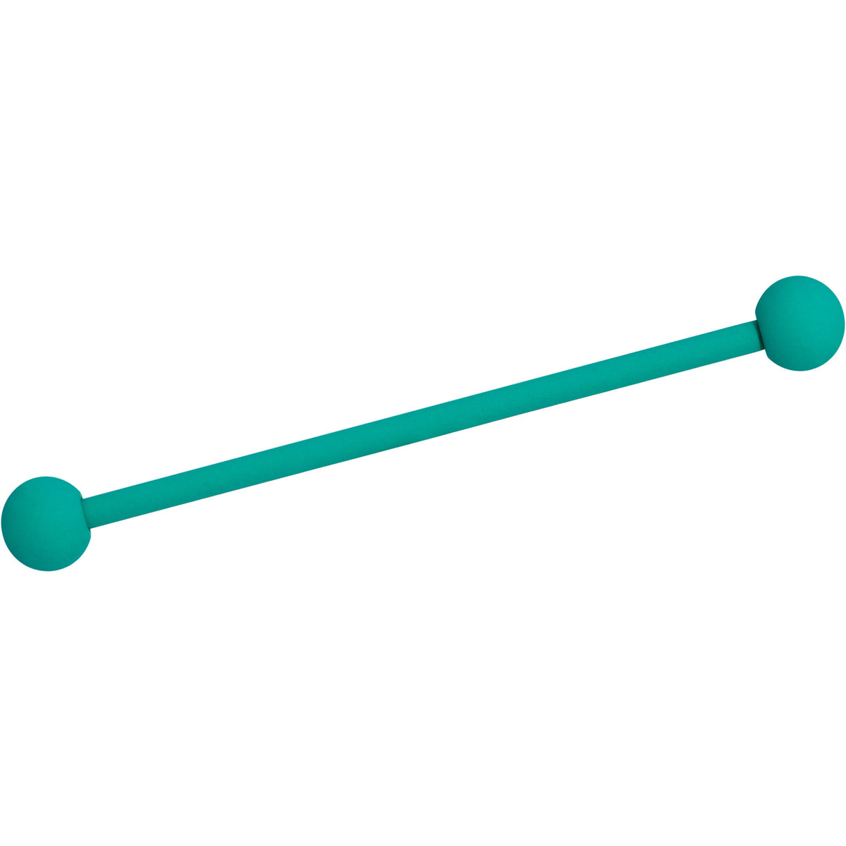 14G Totally Teal Matte Industrial Barbell 38mm