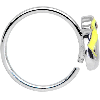 18G 3/8 Hatching Easter Chick Nose Hoop