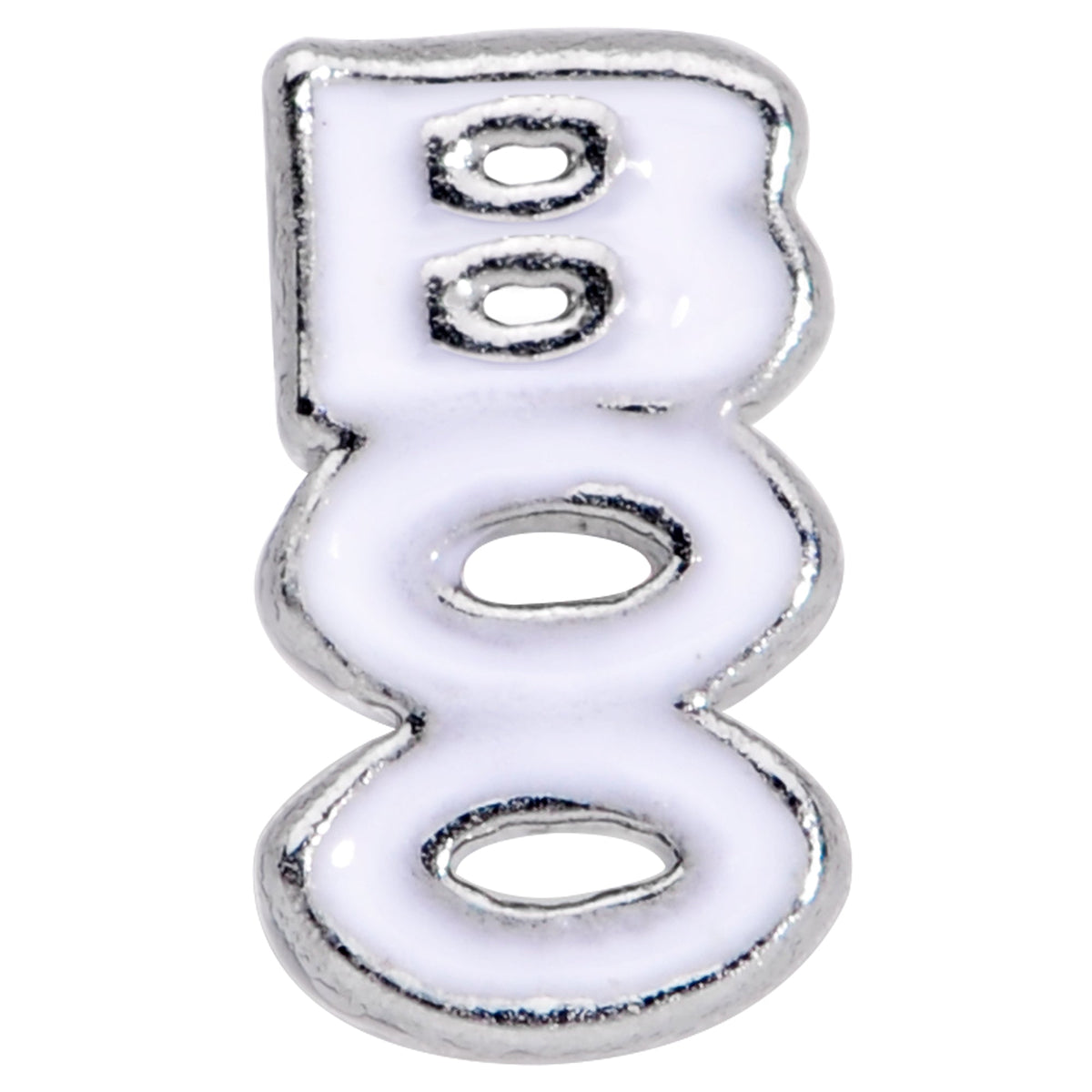 20G 5/16 White Boo Halloween Nose Bone