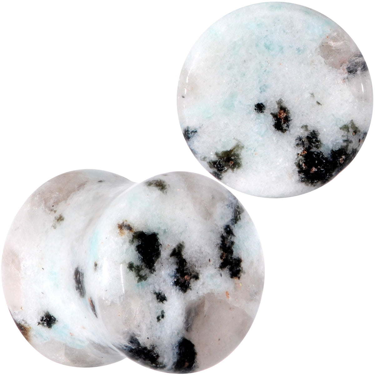 Natural Tianshan Jade Stone Saddle Plug Set