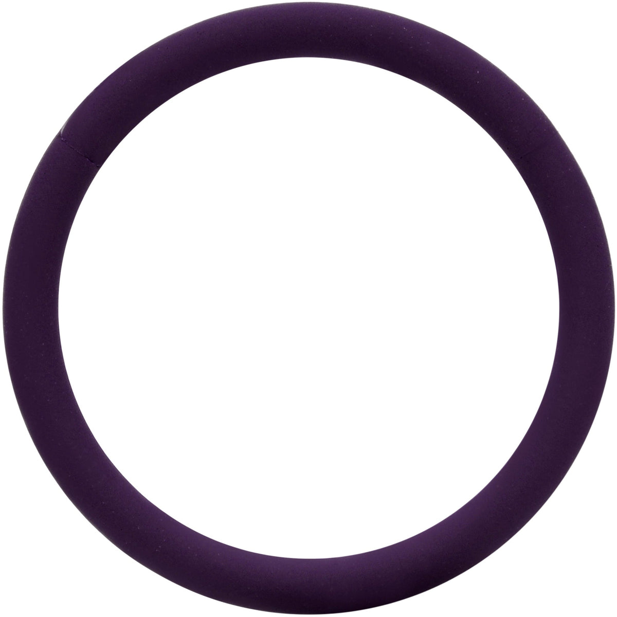 18G 3/8 Dark Purple Matte Cartilage Hinged Segment Ring