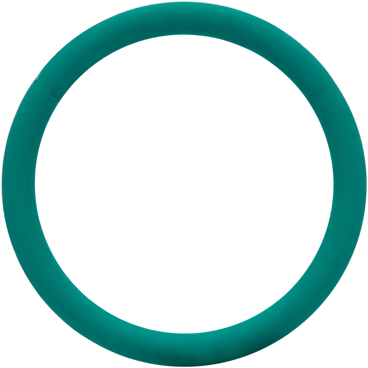 18G 3/8 Teal Matte Cartilage Hinged Segment Ring