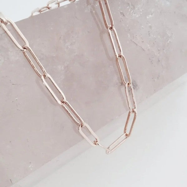 Piper Paperclip Chain Necklace