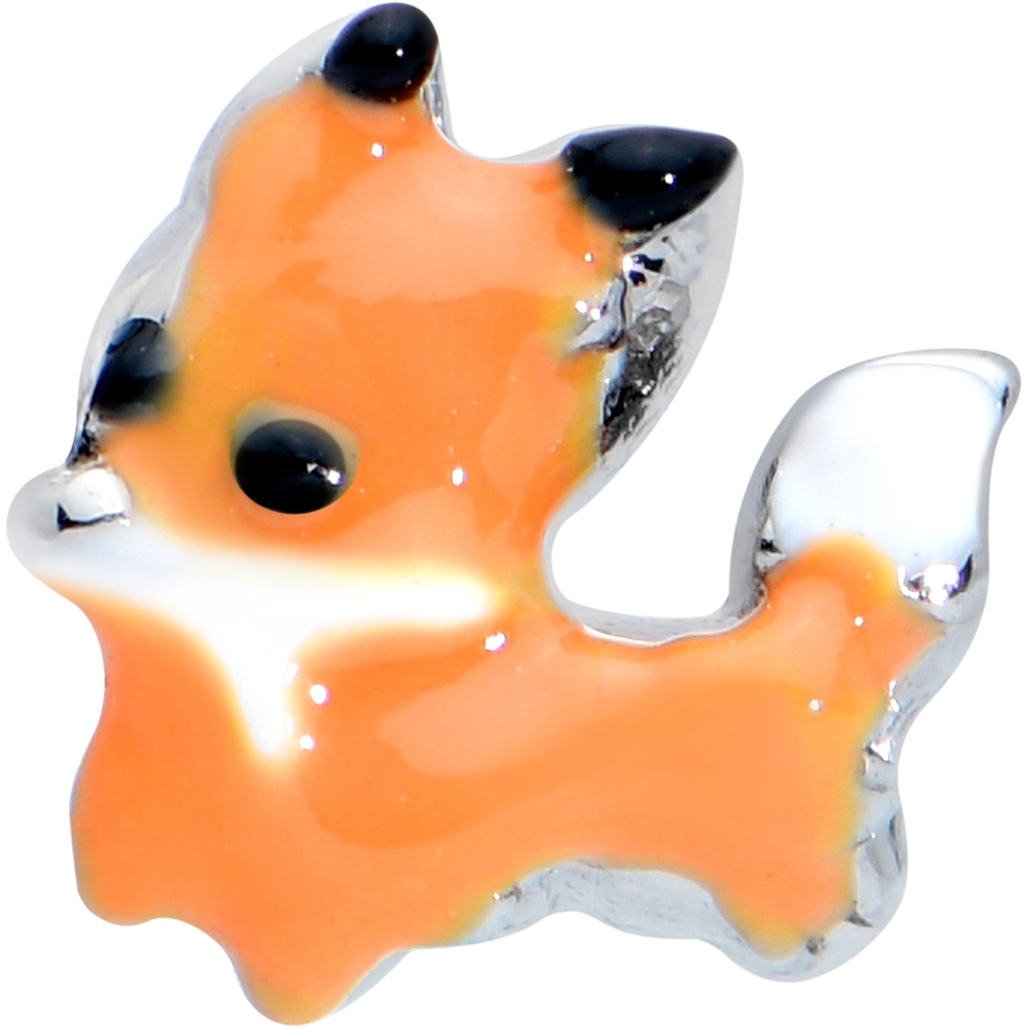 16G 5/16 Cute Fall Fox Labret Monroe Tragus