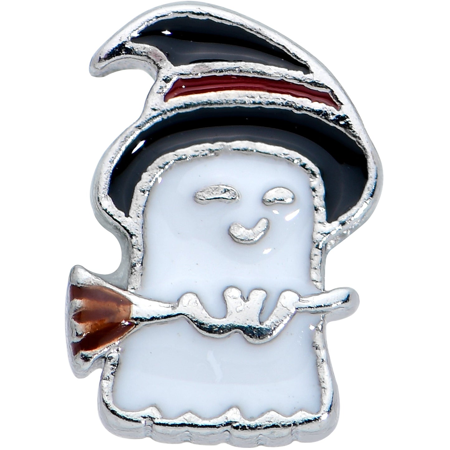 16G 5/16 Witch Hat Ghost Halloween Labret Monroe Tragus