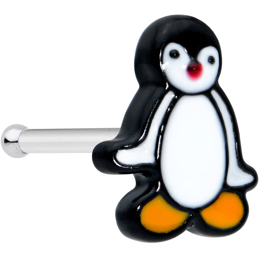 20G 1/4 Baby Penguin Nose Bone