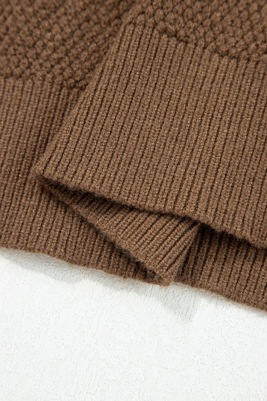 Colorblock Stripe Long Sleeve Sweater