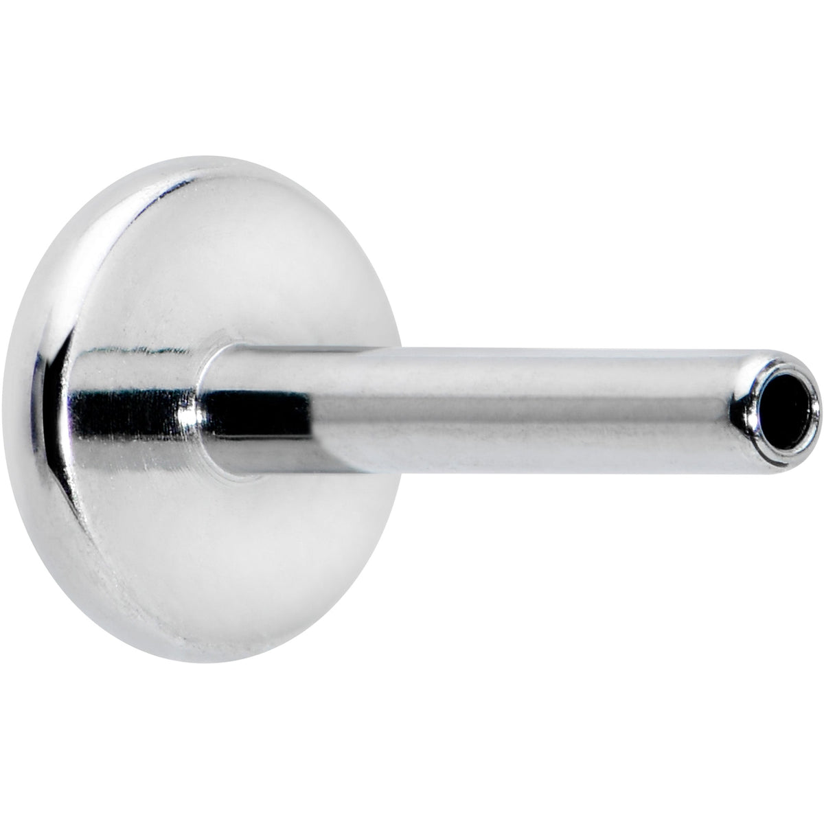 18G 1/4 G23 Titanium Threadless Post Only Labret Tragus