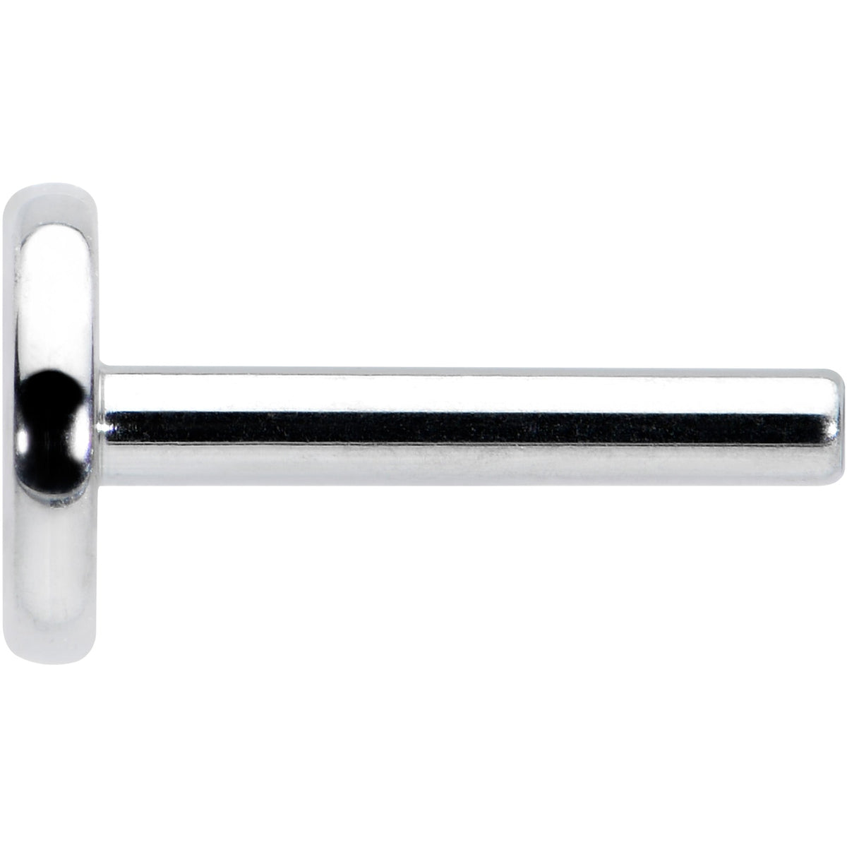 18G 1/4 G23 Titanium Threadless Post Only Labret Tragus
