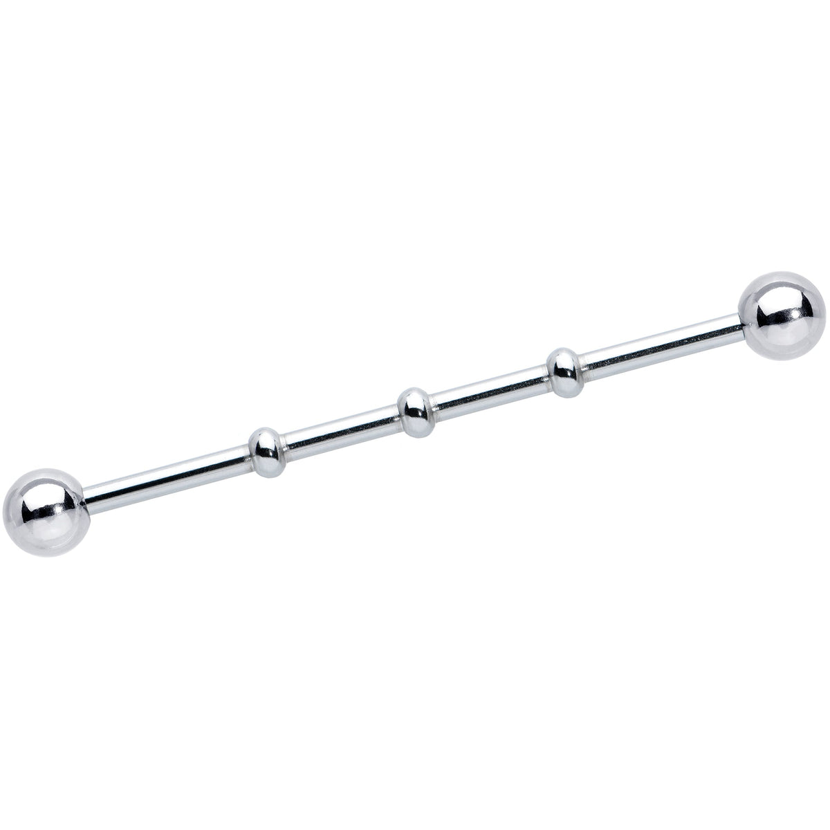 14G Loops Waves Industrial Project Bar 40mm Set of 5