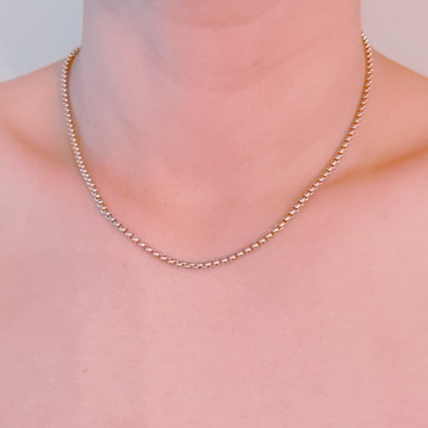 U Link Lock Chain Necklace