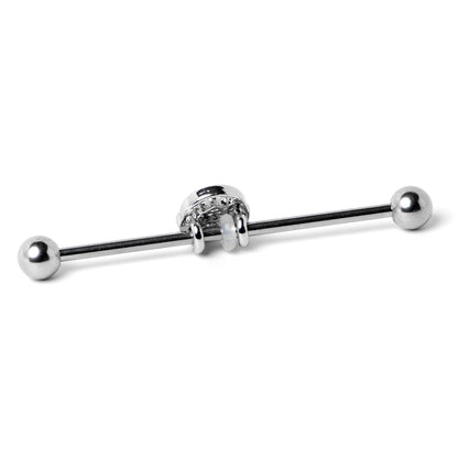14G Celebration Easter Basket Industrial Barbell 38mm