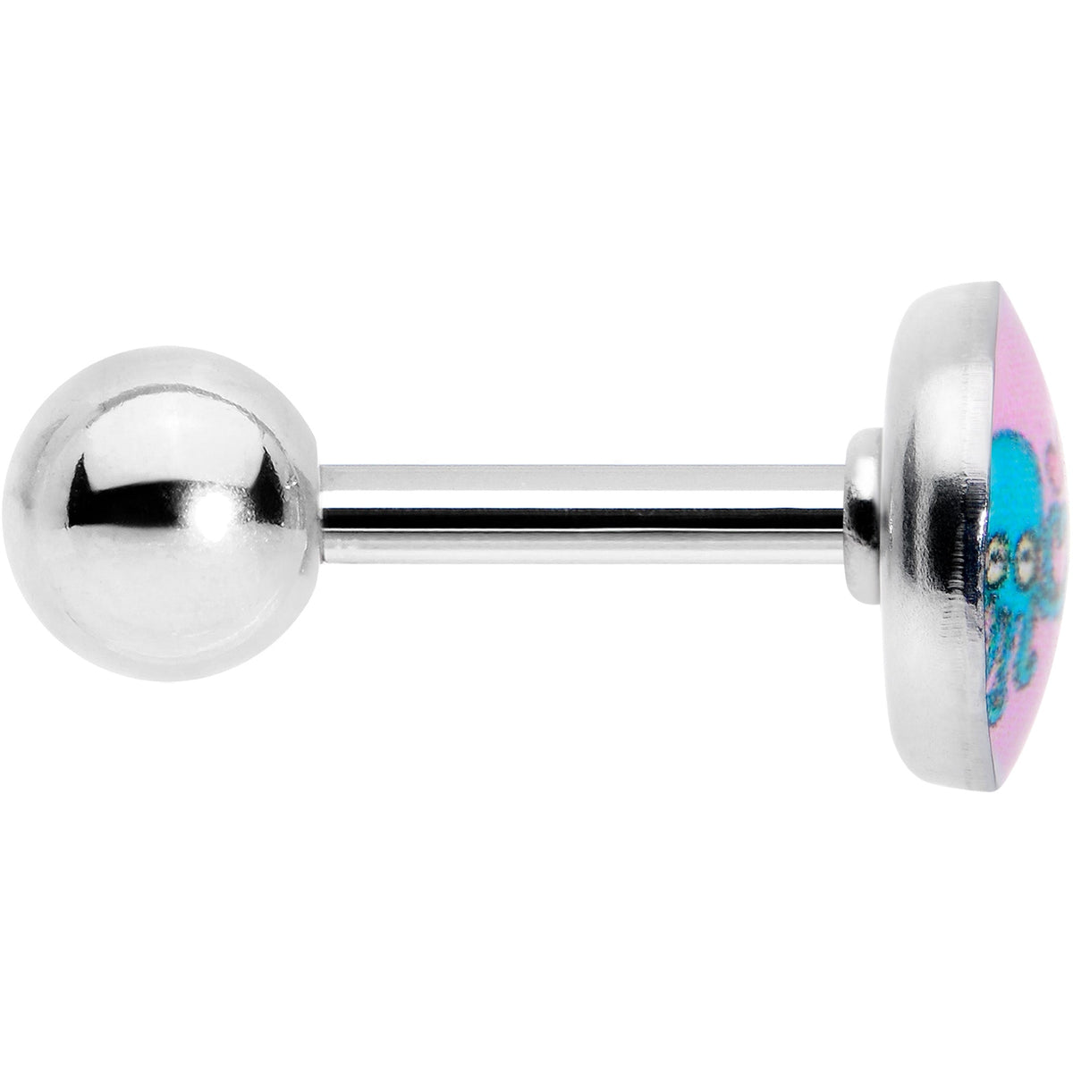 16G 1/4 Loving Octopus Duo Cartilage Tragus Earring