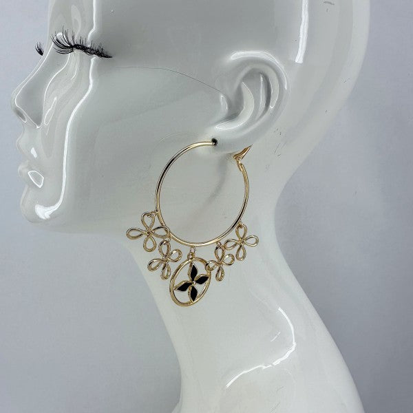 Hoop Earring Drop Dangle Charms