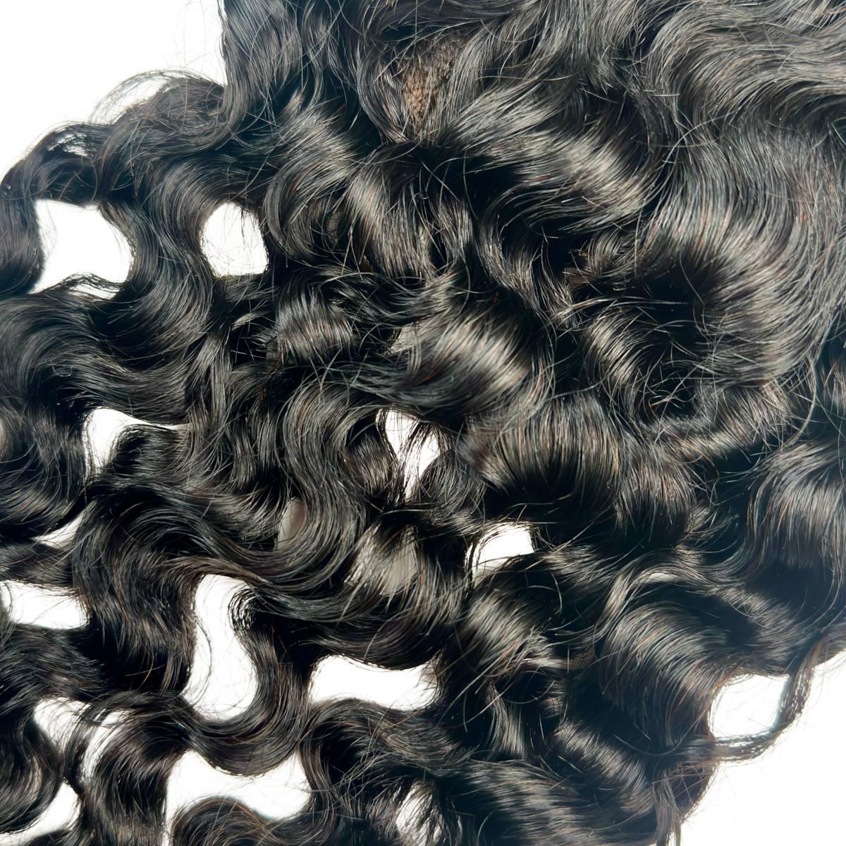 Burmese Wavy Curly 4x4 Lace Closure