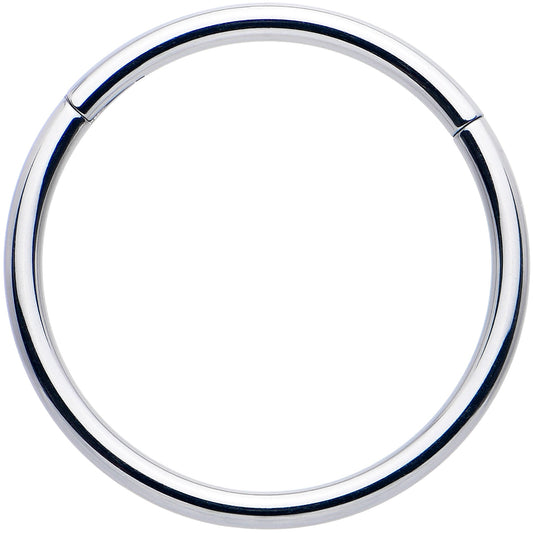 18G 7/16 316L Surgical Steel Precision Hinged Segment Hoop
