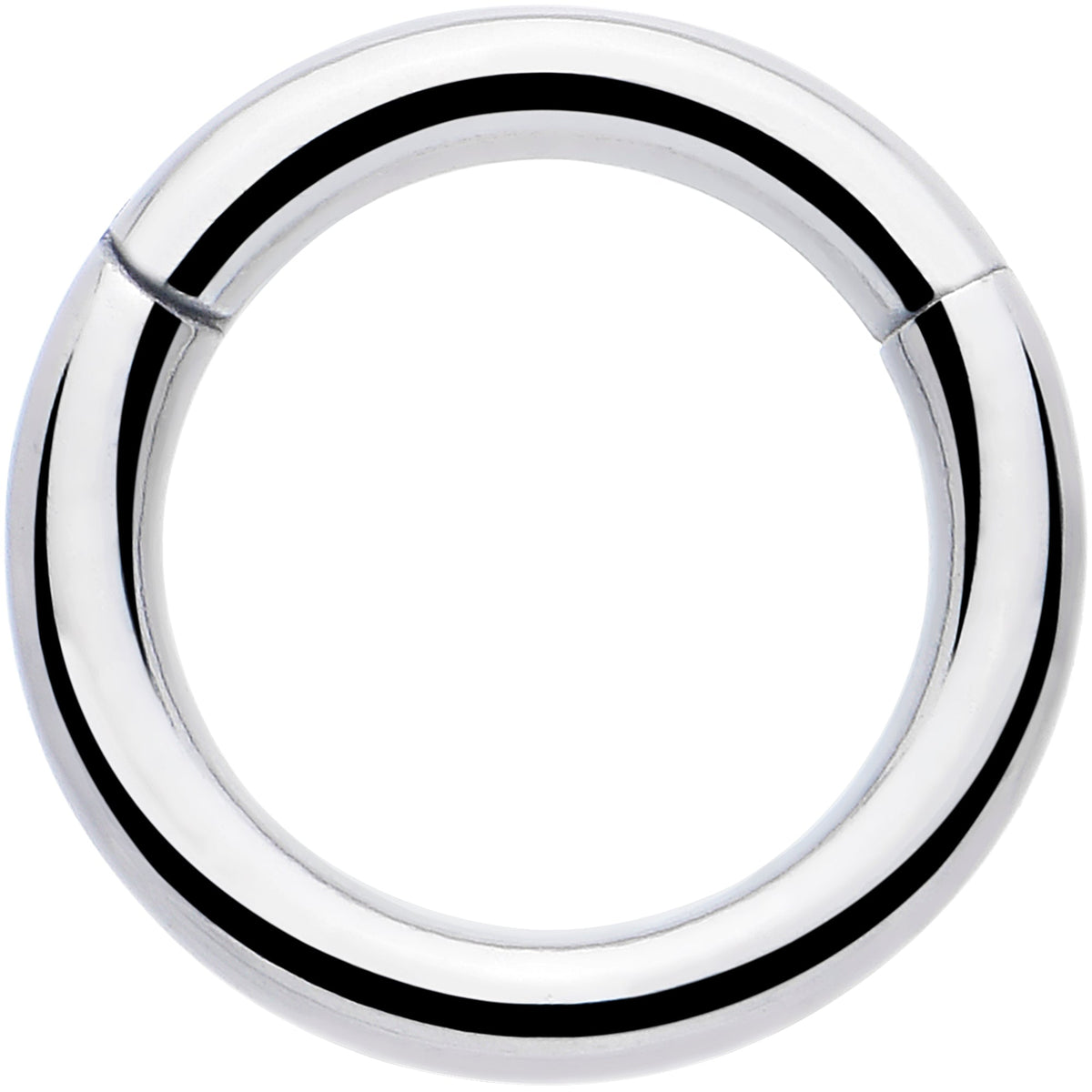 16G 1/4 316L Surgical Steel Precision Hinged Segment Hoop