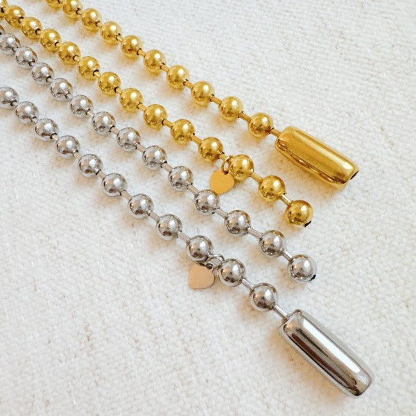 Forever Keeper Ball Chain Necklace