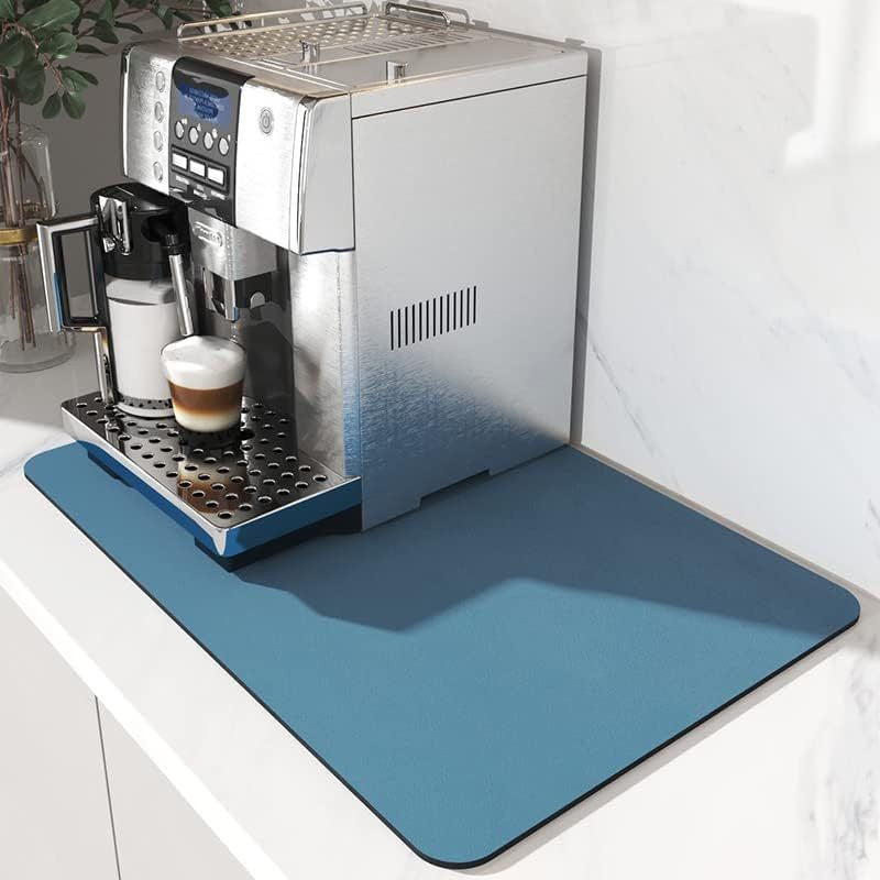 Simple Solid Color New Style Diatomaceous Earth Coffee Machine Mat