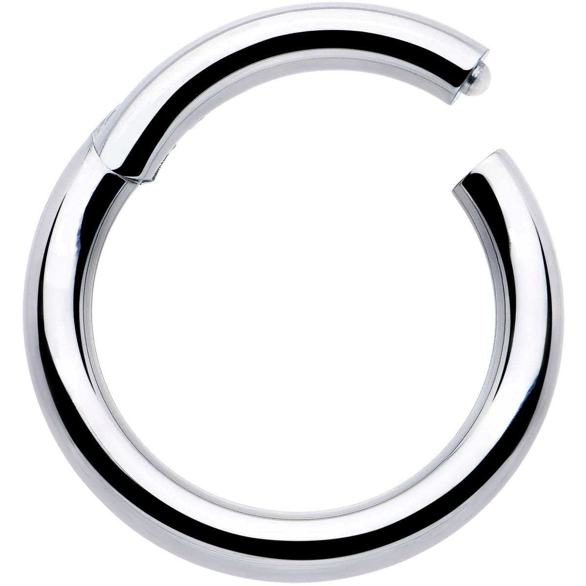 10G 9/16 316L Surgical Steel Precision Hinged Segment Hoop