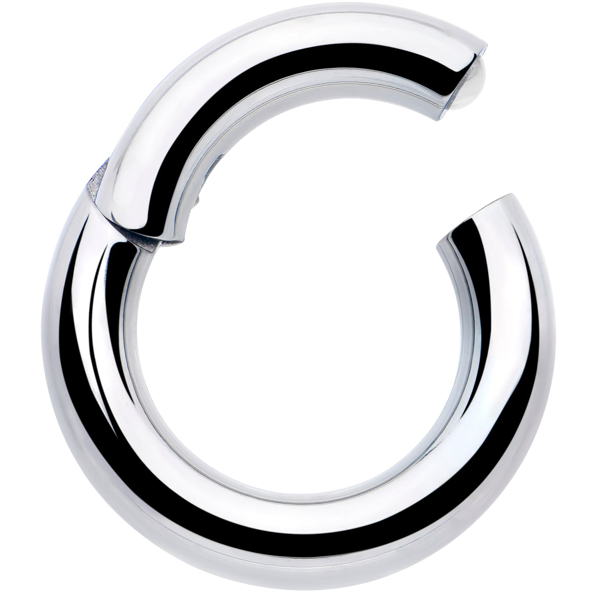 8G 3/8 316L Surgical Steel Precision Hinged Segment Hoop