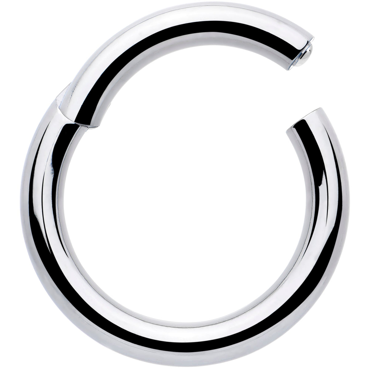 8G 5/8 316L Surgical Steel Precision Hinged Segment Hoop
