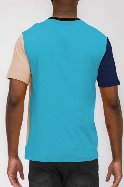 Weiv Mens Color Block T Shirt